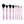 Load image into Gallery viewer, 9pc Glitter Makeup Brush Set
